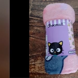 Chococat Silk touch throw 40x50 in BNWT VHTF RARE